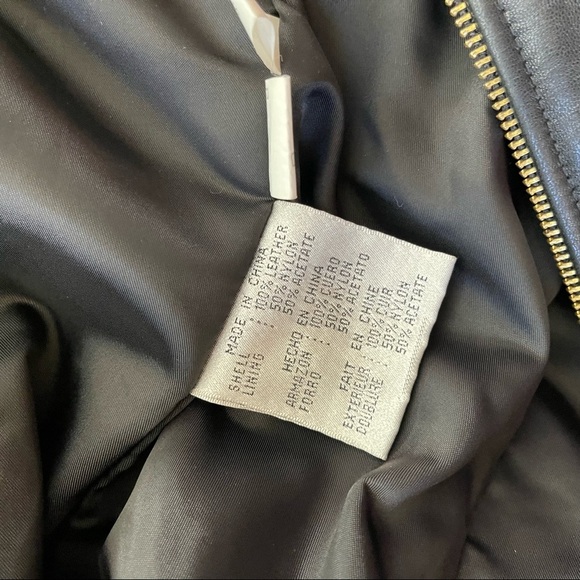 Siena Studio Black Zip UP‎ Leather Jacket Size: M - Picture 8 of 10